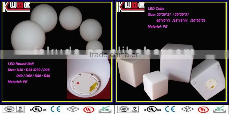 LED coloful decoration modern home decor home decoration items 2013