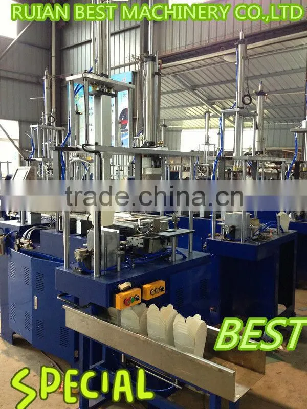 Rectangle paper meal box machine