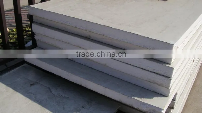 light weight high density Fireproof polystyrene EPS sandwich panel