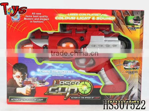 eight sound with gma laser toy shooting targets for kids