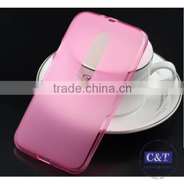 C&T Flexible Clear TPU Case For Motorola Moto G 3rd gen(3rd Generation)