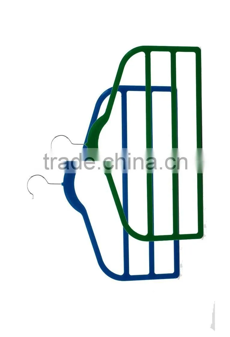 Plastic Velvet hanger clothes hanger ASDF12