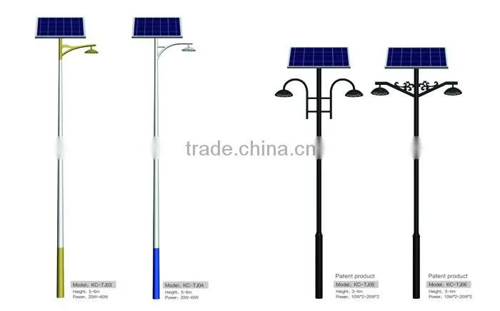 2016 customized light distribution Solar LED Street Light