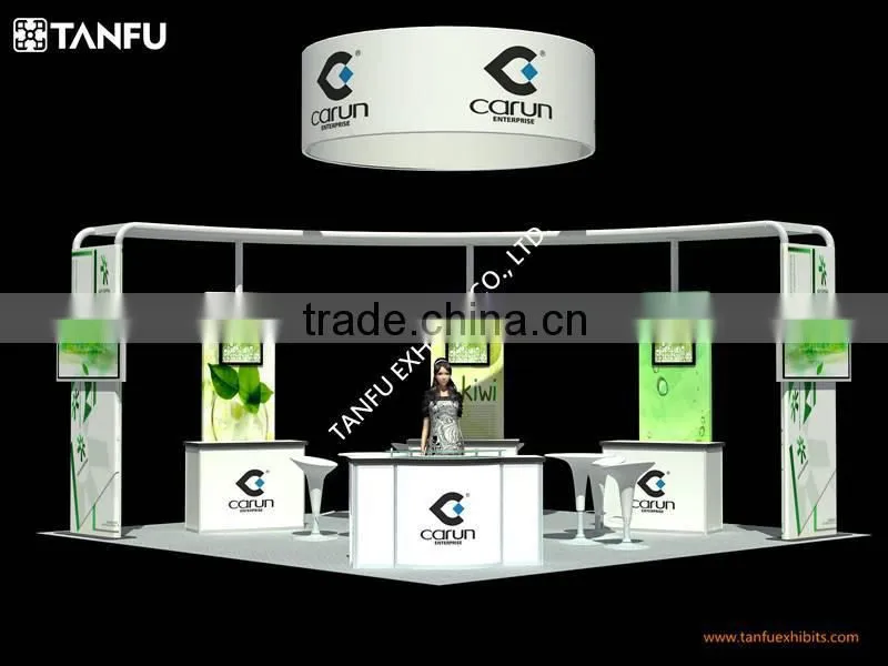 Trade Show or Expo Displays Design and Contractor Service with Innovated Ideas from TANFU