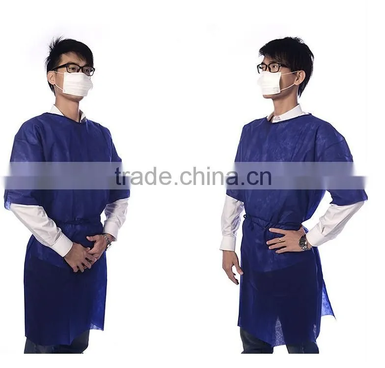 disposable patient hospital gown