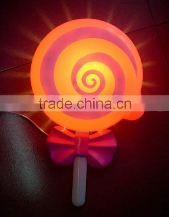 sweet candy shaped wall lamp for children kids night light
