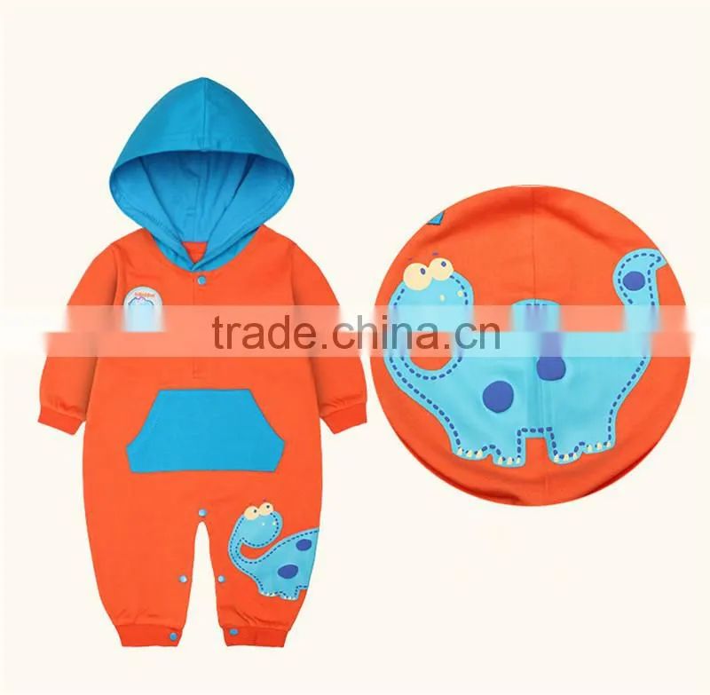 newborn baby rompers orange blue wholesale baby boy online clothing store
