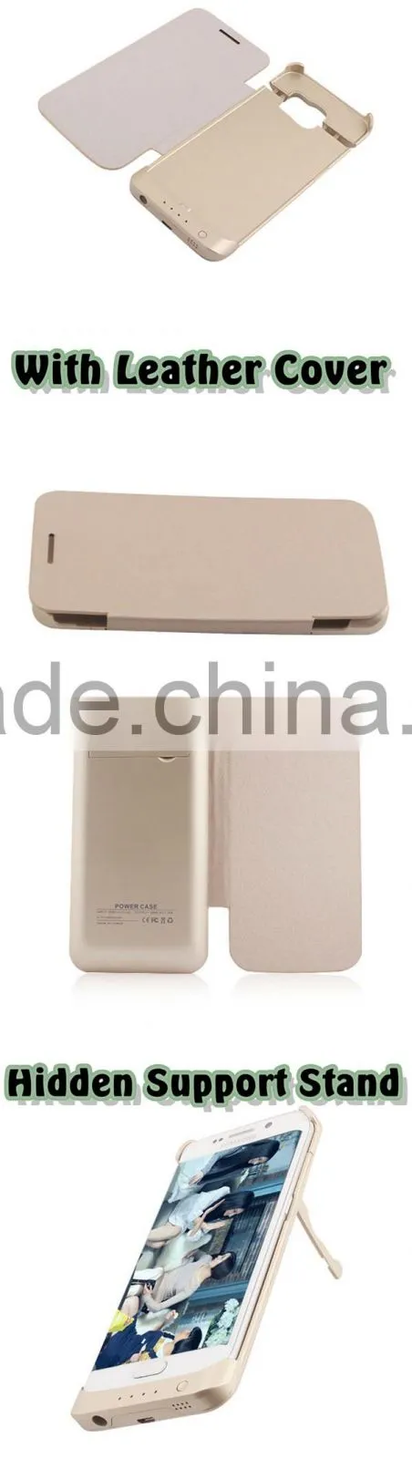 phone case supplier power bank battery useful with built in charger plug