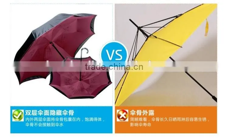 hot sale new design inside out kazbrella umbrella from okumbrella factory