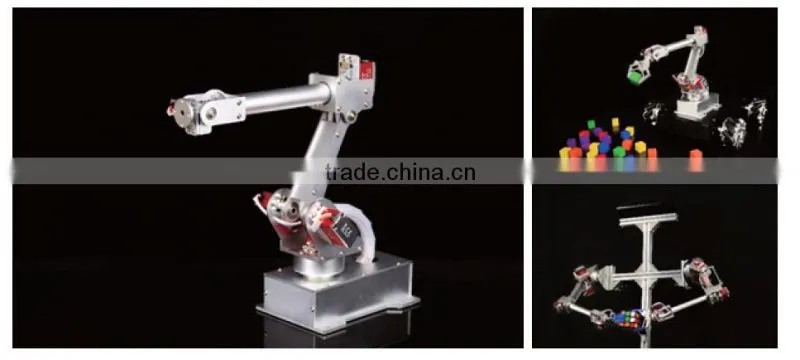 2016 Best sell Full Alumium case 6 Axis Robotic arm