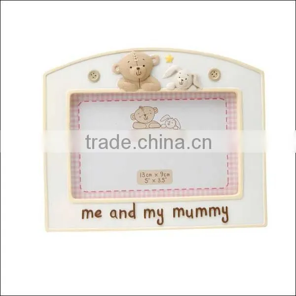 4''x6'' Full Pink Color Rose Photo Frame