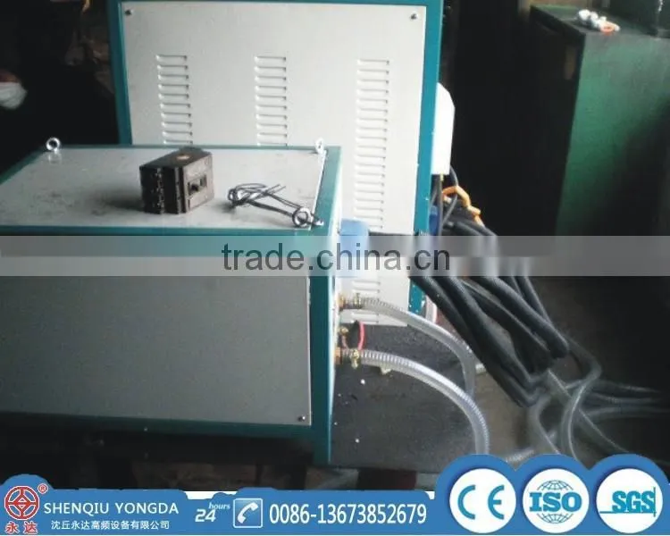Auto feeding steel bars induction forging furnace
