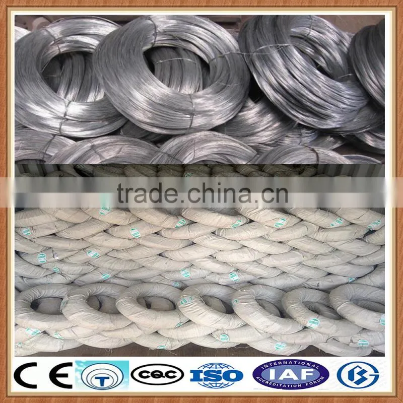 alibaba china manufacture!!!!hot dipped galvanized wire/galvanized iron wire