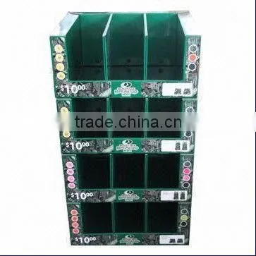 AEP promotional cardboard plush toy display stand
