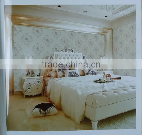 High quality vinyl wallpaper with beautiful flowers