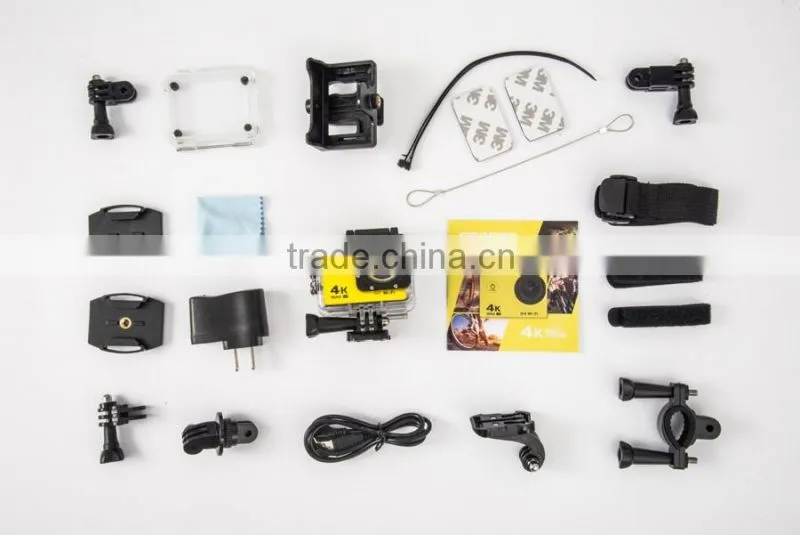 CE FCC ROHS qualified ALLwinner V3 4K real time 3.7V 900mAh Mini Sports DV Camera