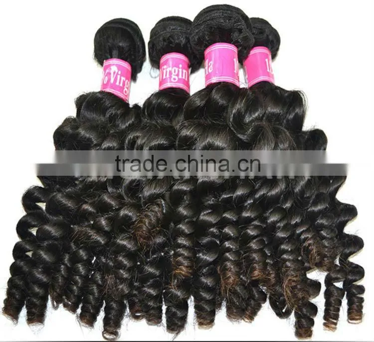 Silky Soft Rich Looking Malaysian Baby Curl Natural Human Hair