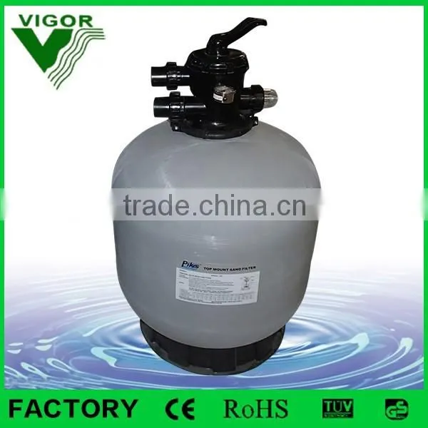 Professional Pikes Swimming Pool Fiberglass Sand Media Filter