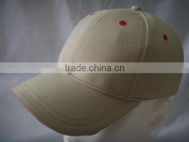 100% Cotton baseball cap with sunglasses