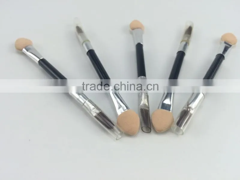 Plastic Handle&goat hair Eyeshadow Sponge Brush Applicator with Free Samples