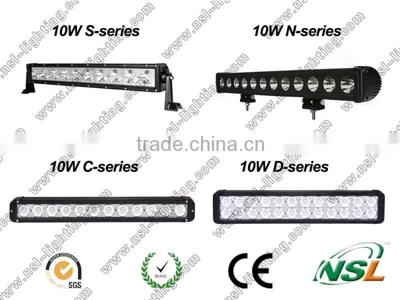 4.5 Inch 9V-70V 20W High Power LED LIGHT BAR LED Work Light Flood Spot Pencil Offroad Lamp Car Truck Boat 4WD 10W Watt CREEE