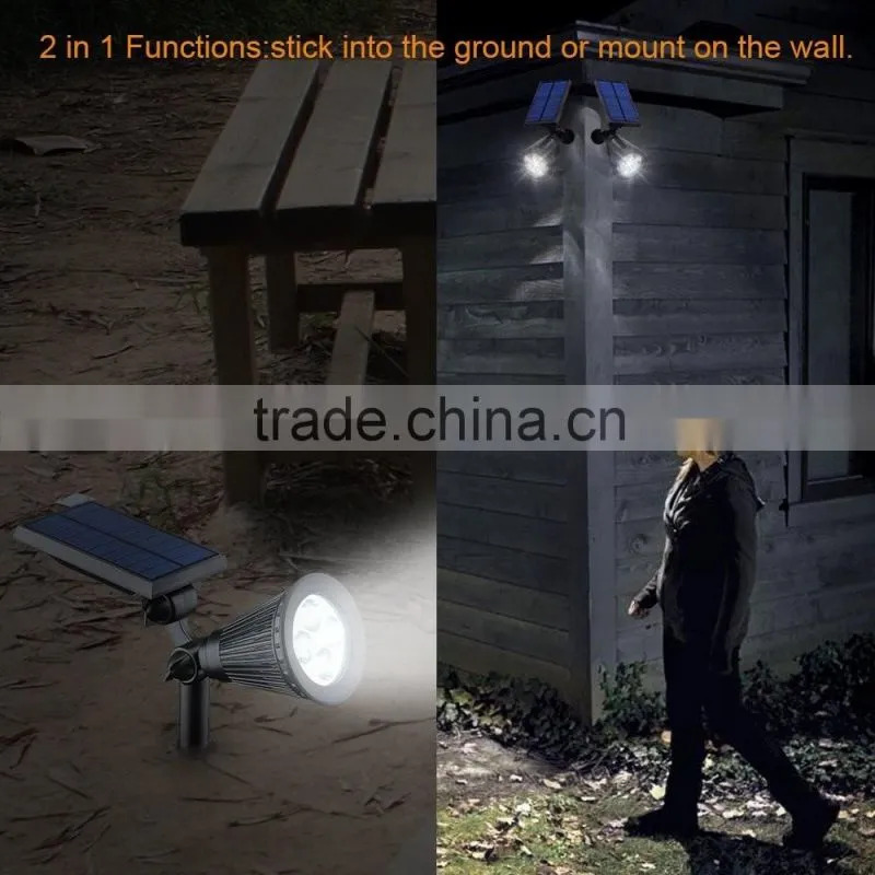 2016 hot sale high quality solar motion senor lawn light