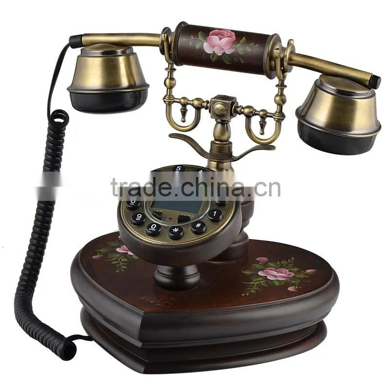2015 hotsales heart shaped vintage telephone