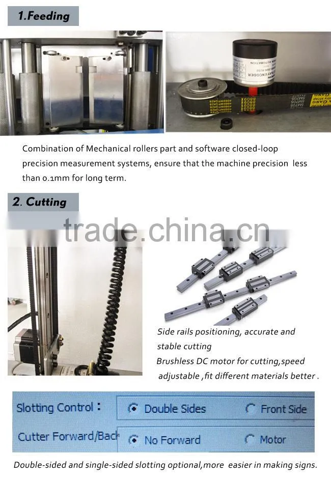 OEM aluminum metal channel led letter sign bender