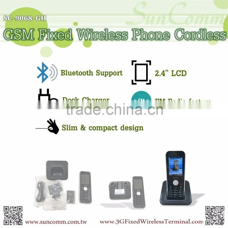 SC-9068-GH3G Support Bluetooth 3G Handset Cordless Phone