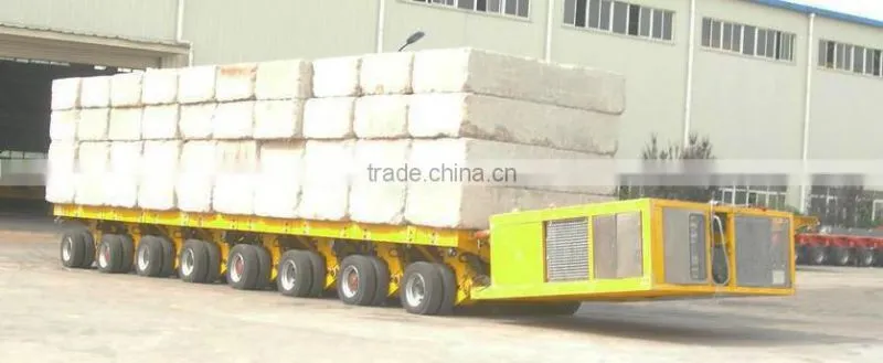 Hydraulic Modular System Multi-Axis Modular Self Propelled Trailer For Sale