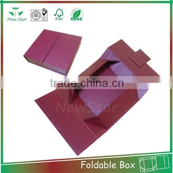 customized printing foldable Paper Rigid Gift Box