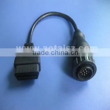 High Quality OBD2 Female to Mercedes 14pin Cable