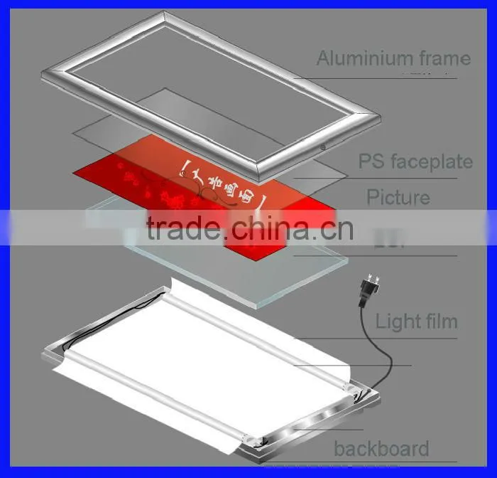 2014 New Pizza Oven Used Led Scrolling Advertising Box