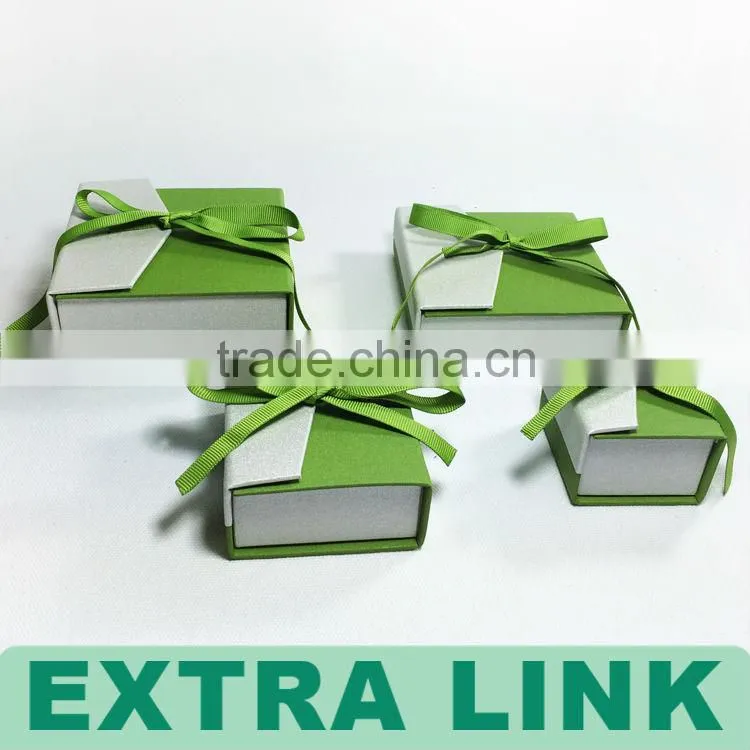 Fashion Beautiful Custom Made With Drawer Paper Jewelry Boxes