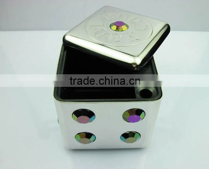 Mini Pocket Rhinestone Ashtray