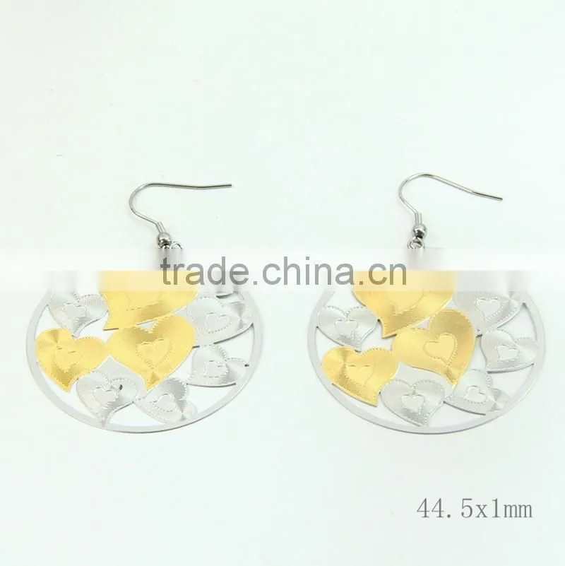 Special Design Earrings Stainless Steel, Nickel- and Lead-free