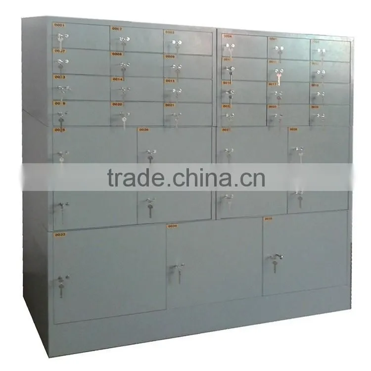 Safe deposit box for hotel lobby use safe deposit box for bank use deposit locker LK-35