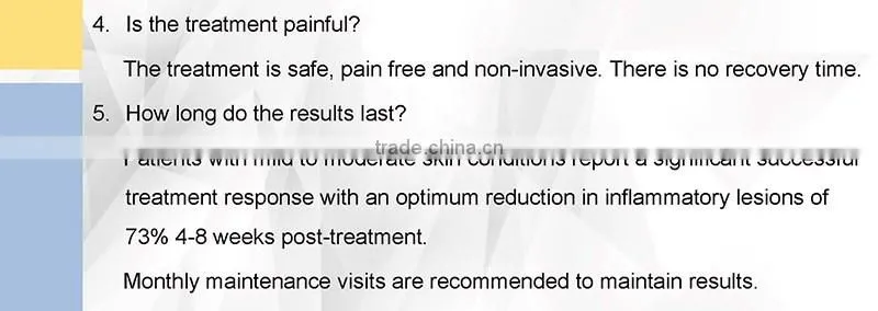 Photon LED Skin Rejuvenation PDT LED Machine