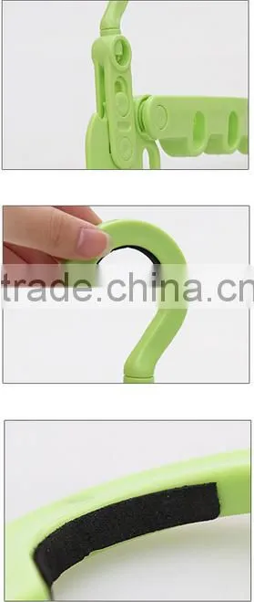 Plastic rotatable foldable Over The Door Clothes hanger holder clothes drying rack