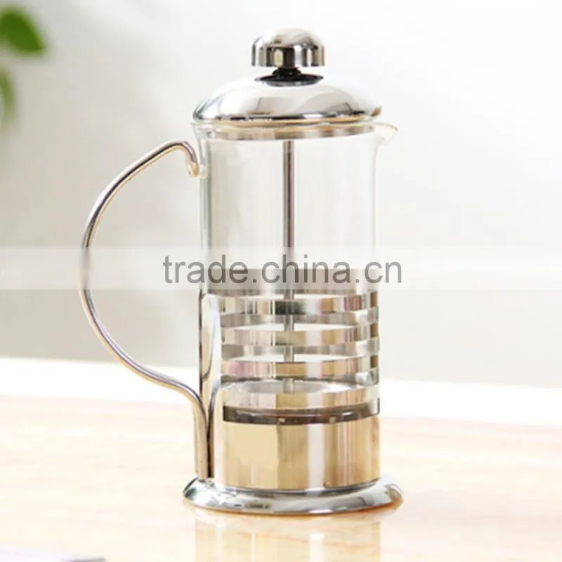 French Press Coffee & Tea Maker Complete Bundle 8-Cups, Best Coffee Press Pot with Heat Resistant Glass