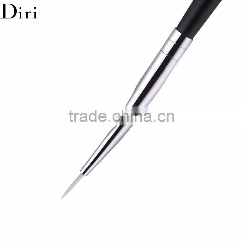 Professional Black Cosmetic Eye Liner Brush with Free Sample and Custom Logo Eyeliner Brush
