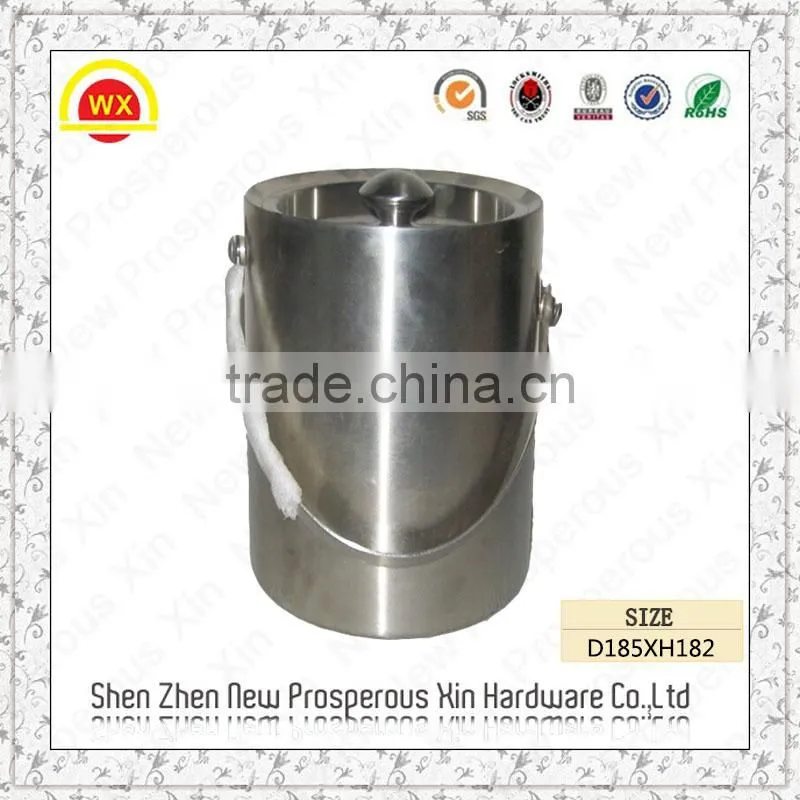 Wholesale custom creative stainless steel beer bucket