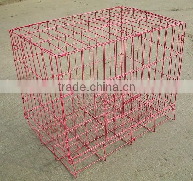 dog crate , dog cages , pet crate,Folding Metal Dog Cage