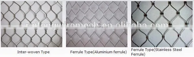 Flexible Stainless Steel Cable Mesh
