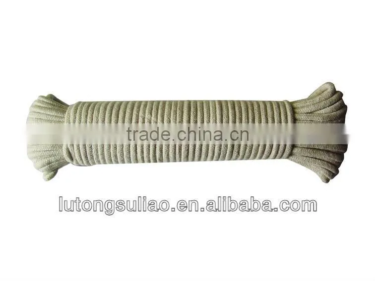 4mm natural braided cotton rope for sale