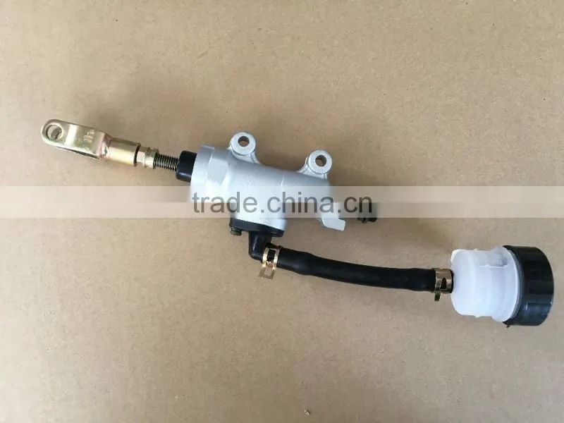Rear Brake Master hydraulic Reservoir Cylinder Brake Pump Fits 110CC 125CC 200CC 250CC ATV Dirt Bike Scooter Brake Master Cylin