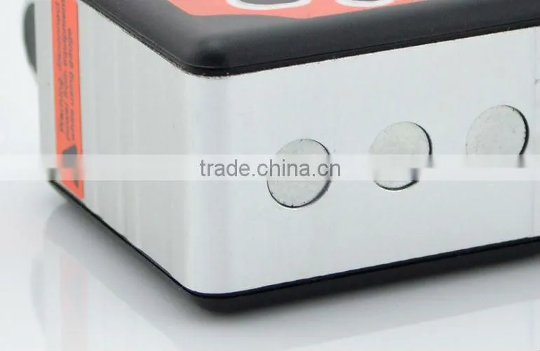 electronic protractor with spirit bubble wheel alignment sensor