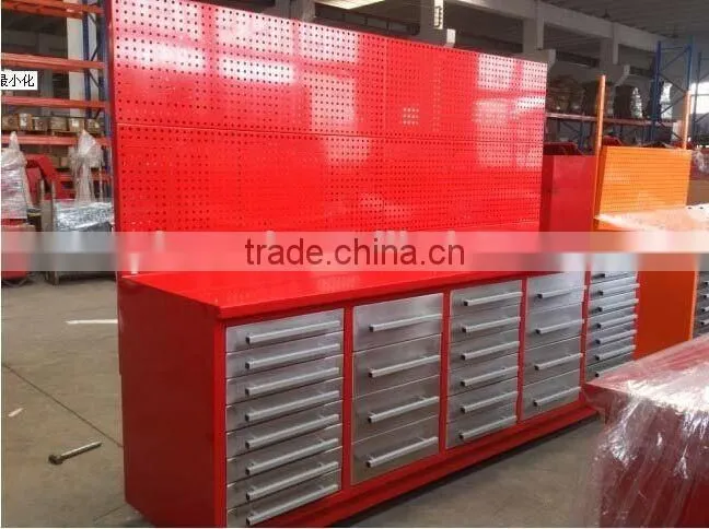 2017 latest fashion top design tool trolley cabinet with drawers