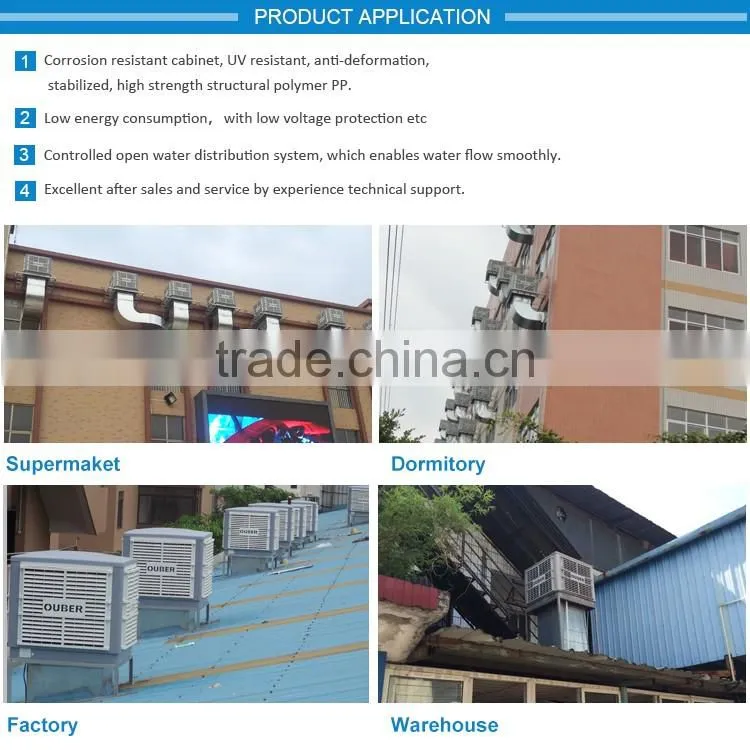 air conditioner grille evaporative air cooler /evaporator air unit cooler good machine