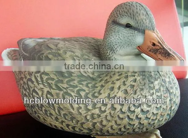 OEM Blow Molding Plastic PE Hunting Duck decoy garden Factory Price